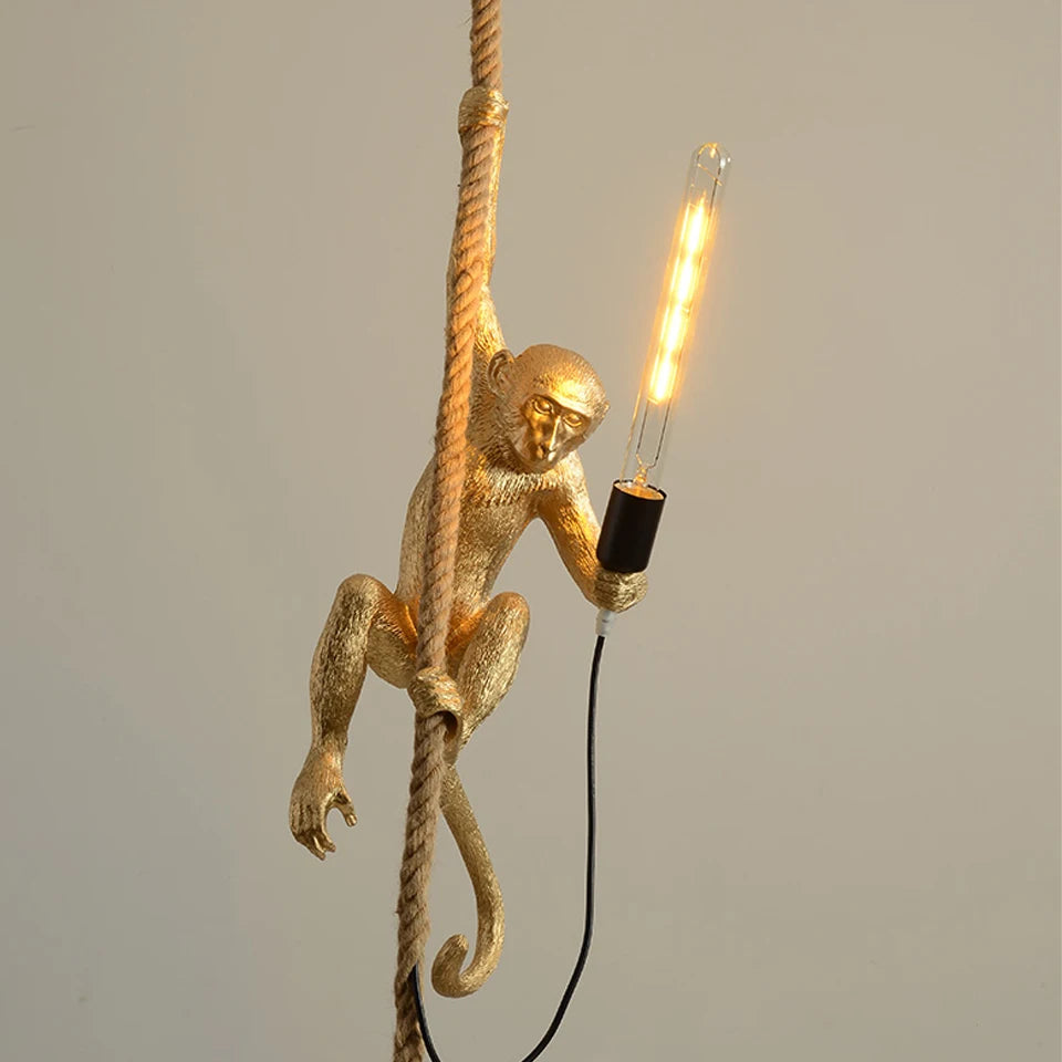 Monkey Lamp Pendant Light