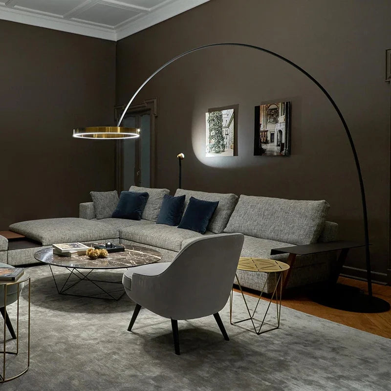 Contemporary Arc Floor Lamp by Elli Cho