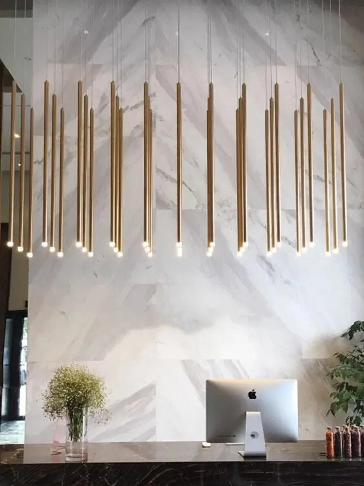 Luxury Staircase Rod Chandelier