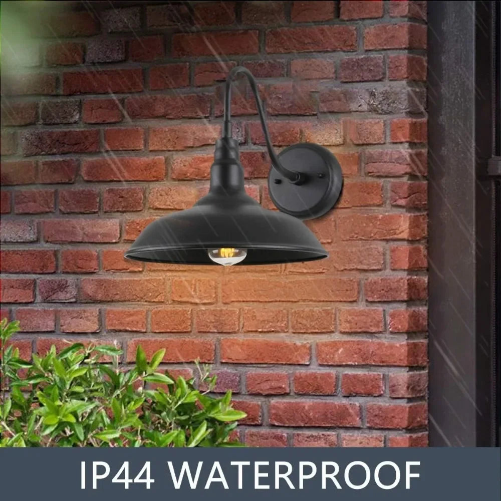 Industrial Porch Light by Ethan Parker