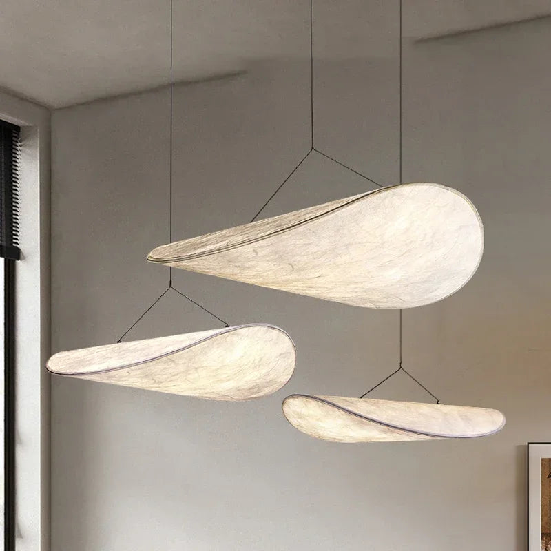 Handcrafted Nordic Silk Chandelier