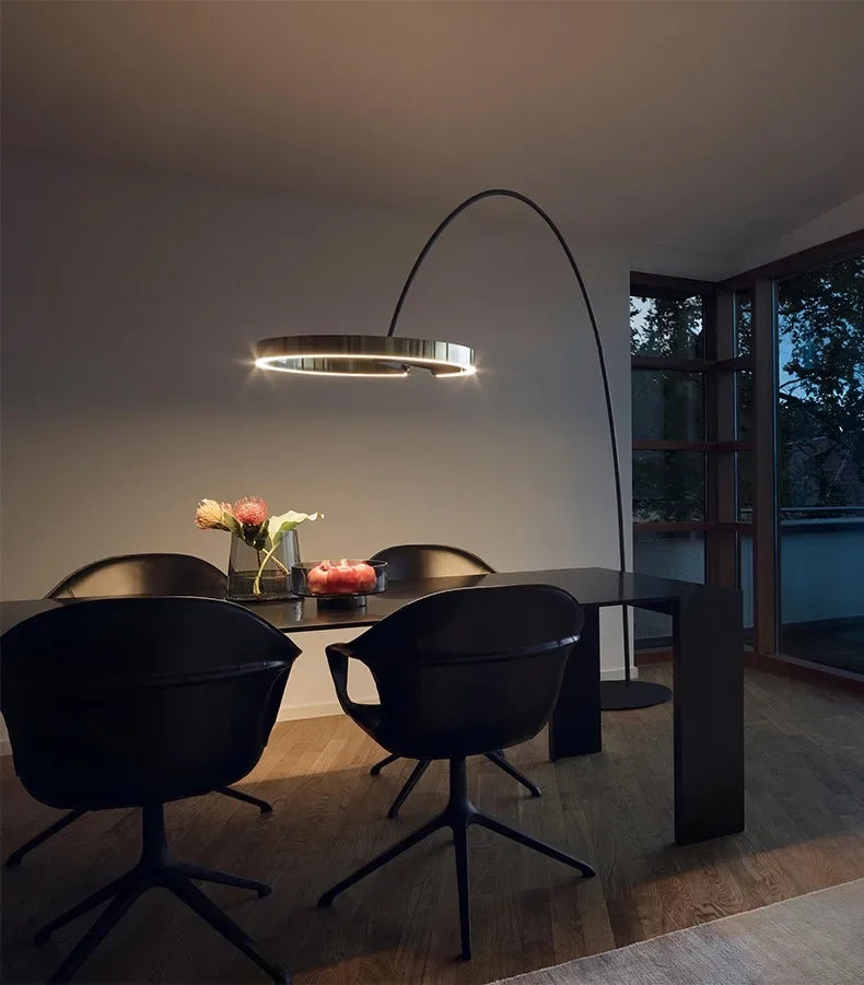 Contemporary Arc Floor Lamp by Elli Cho