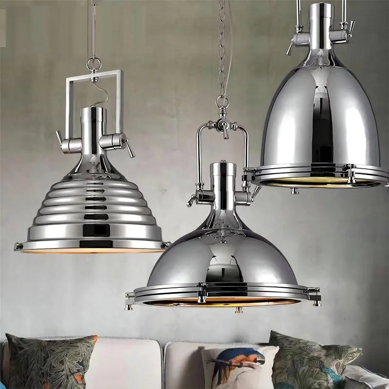 Vintage Industrial Metal Chandelier Pendant Light