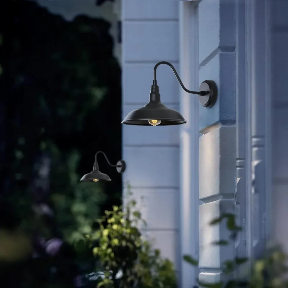 Industrial Porch Light by Ethan Parker