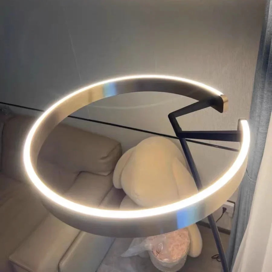 Contemporary Arc Floor Lamp by Elli Cho