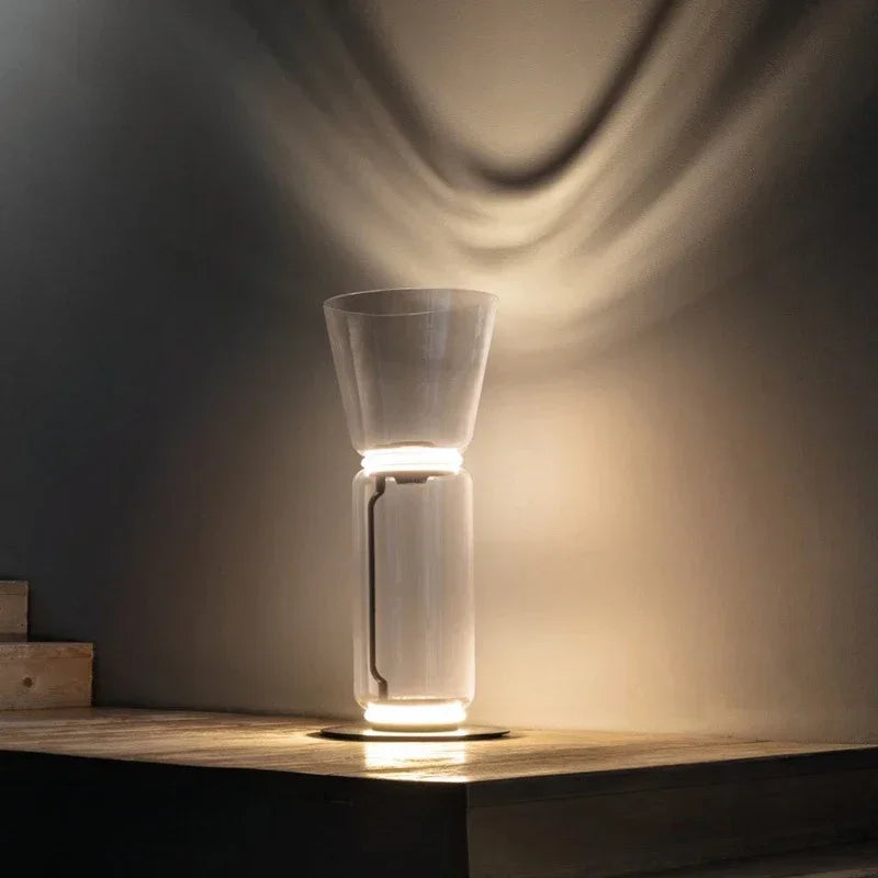Nordic Glass Shade Floor Lamp