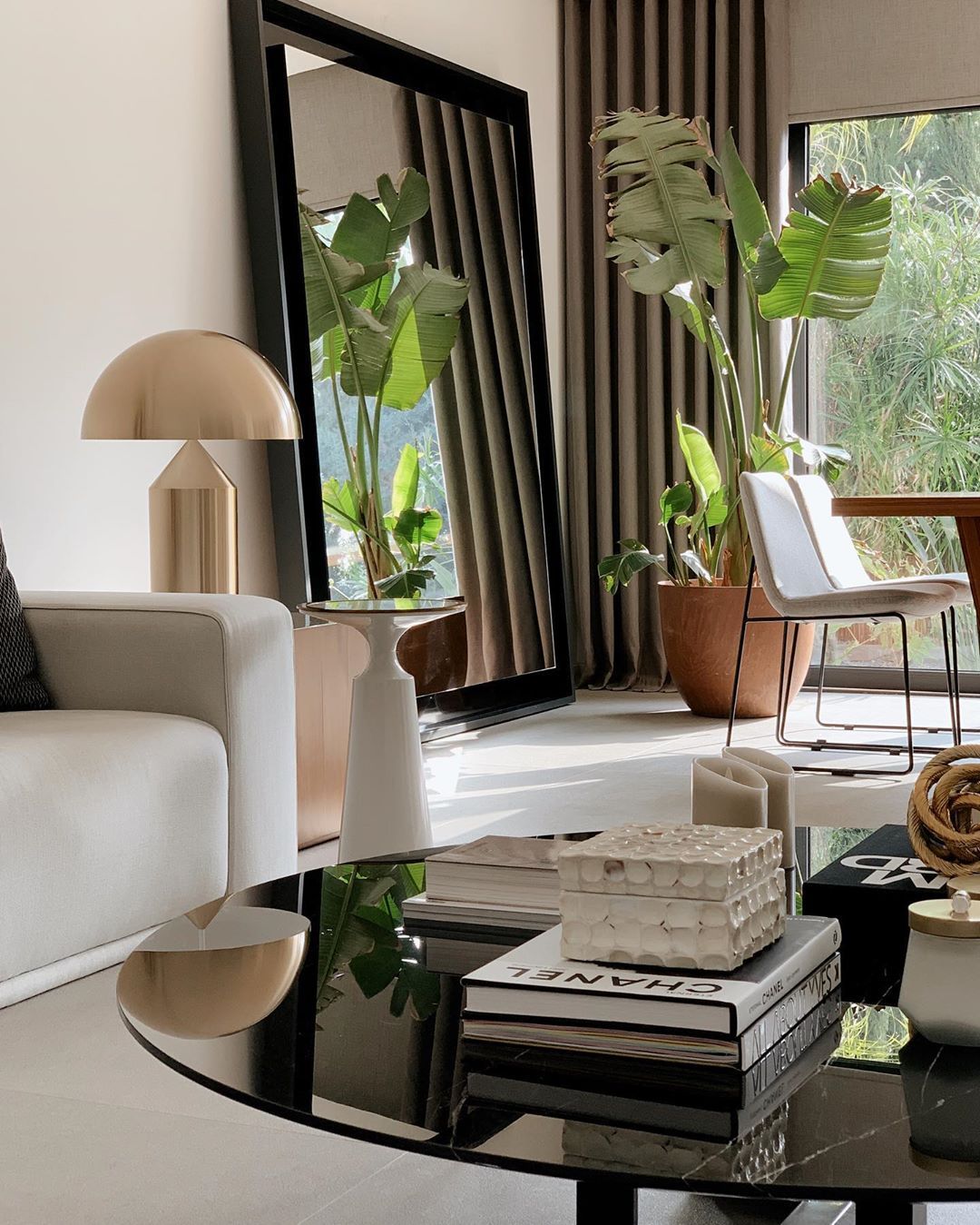 Atollo Golden Aura Table Lamp