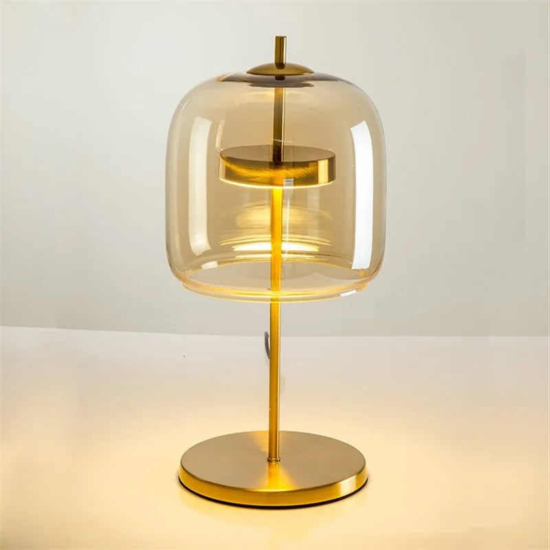 Industrial Elegance Table Lamp