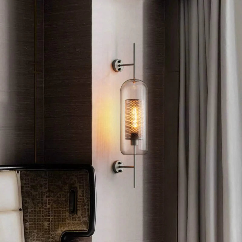 Honeycomb Industrial Modern Wall Sconce