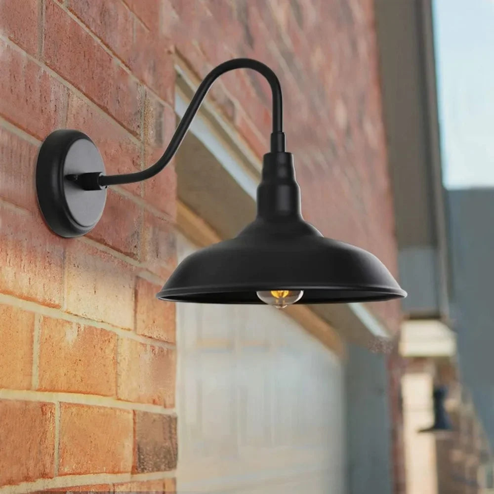 Industrial Porch Light by Ethan Parker
