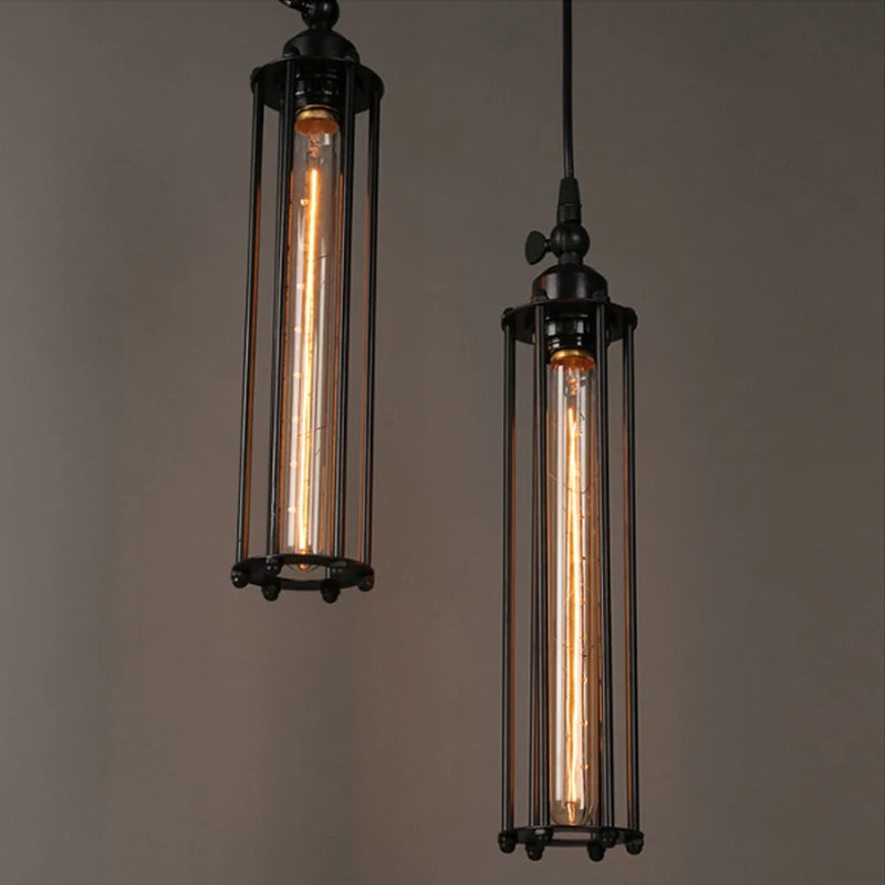 Vintage Pendant Light Loft Retro Chandelier