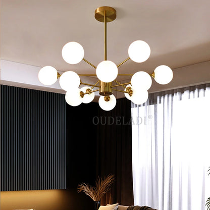 Modern Crystal Chandelier - American Style Pendant Light