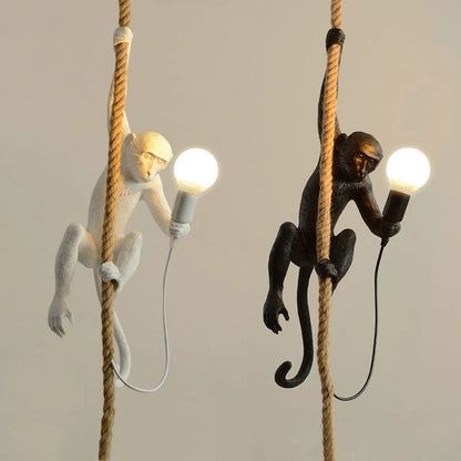 Monkey Lamp Pendant Light