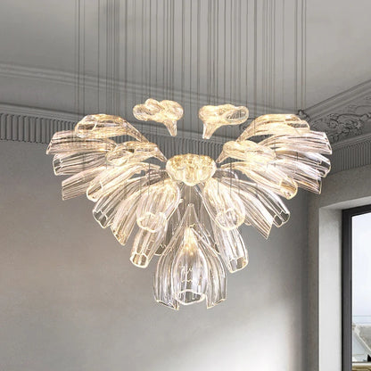 Modern Glass Chandelier - Luxury Hanging Lamp