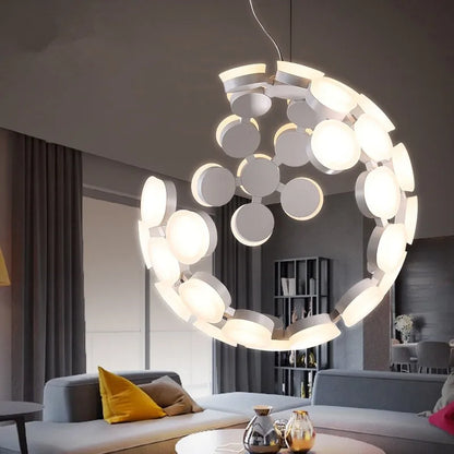 Modern Italian Designer Pendant Lamp - Creative Moon Lamp