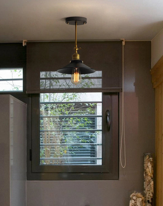 Retro Industrial Ceiling Lamp - American Style