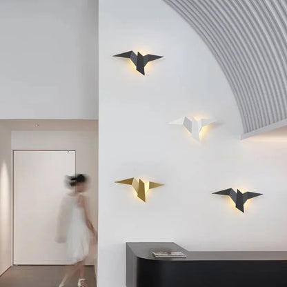 Origami Wall Lights by Nasimoto