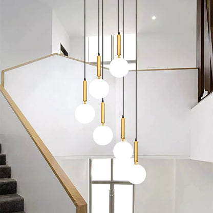 Ring Stairs LED Pendant Light