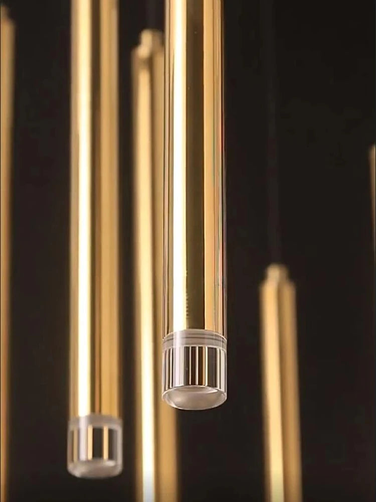 Luxury Staircase Rod Chandelier