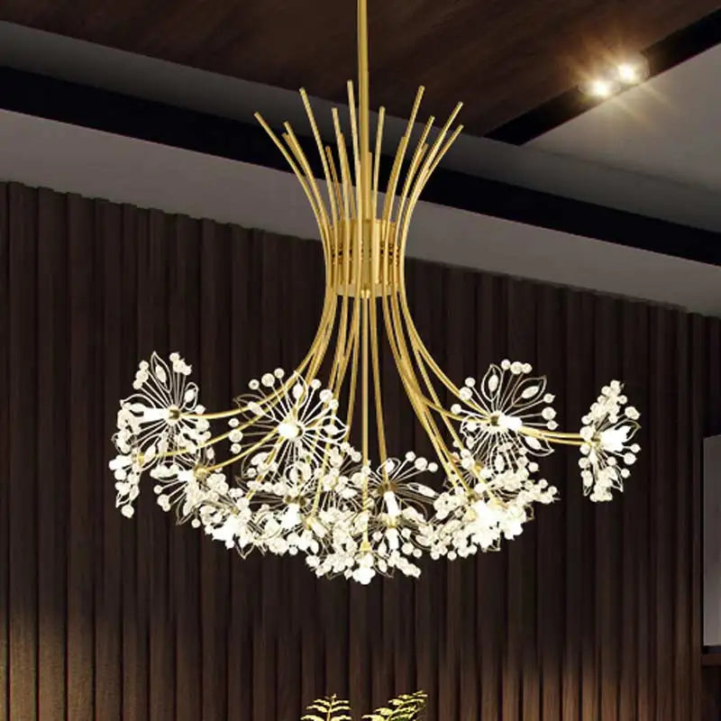 Crystal Bouquet Chandelier