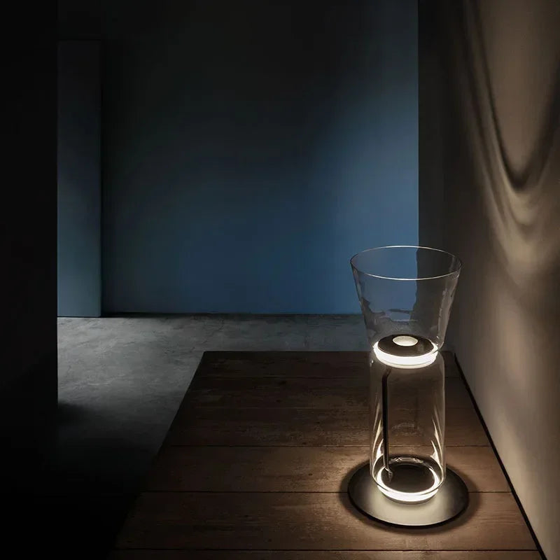 Nordic Glass Shade Floor Lamp