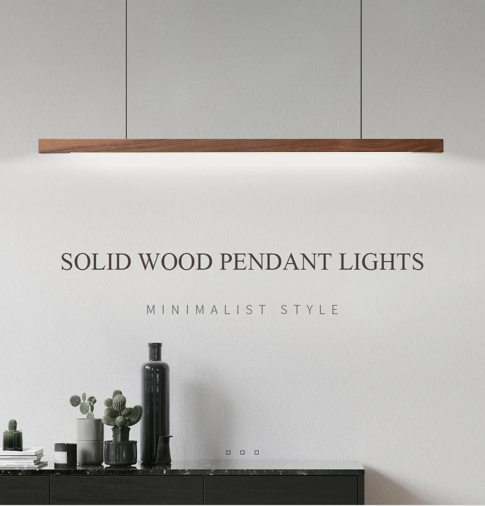 Solid Wood Light Bar by Nordic Illumination