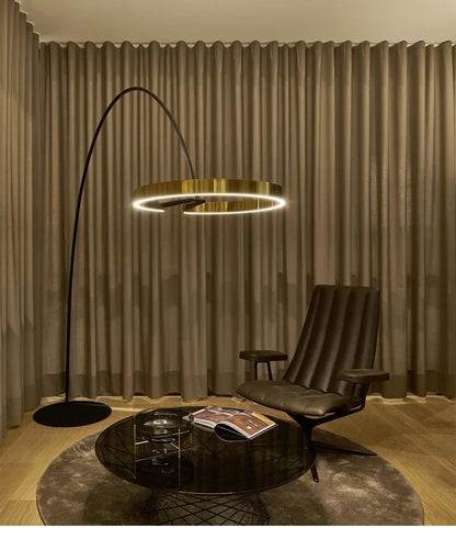 Contemporary Arc Floor Lamp by Elli Cho