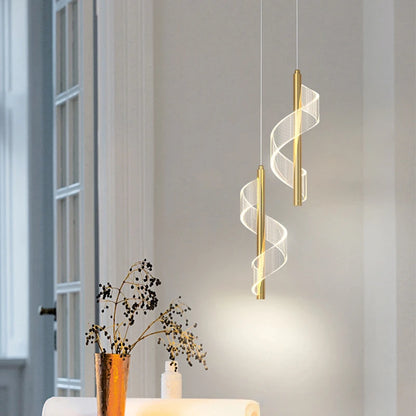 Radiant Wave Pendant Light