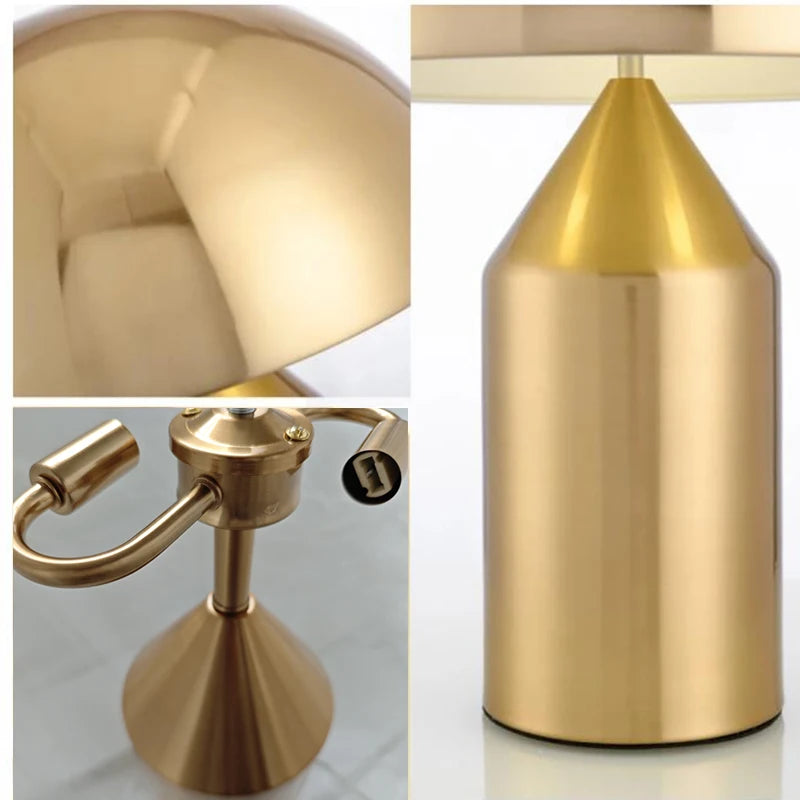 Atollo Golden Aura Table Lamp