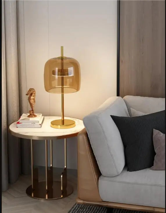 Industrial Elegance Table Lamp