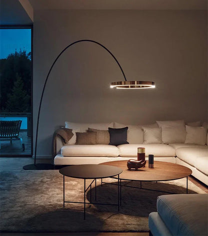 Contemporary Arc Floor Lamp by Elli Cho