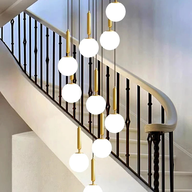 Ring Stairs LED Pendant Light