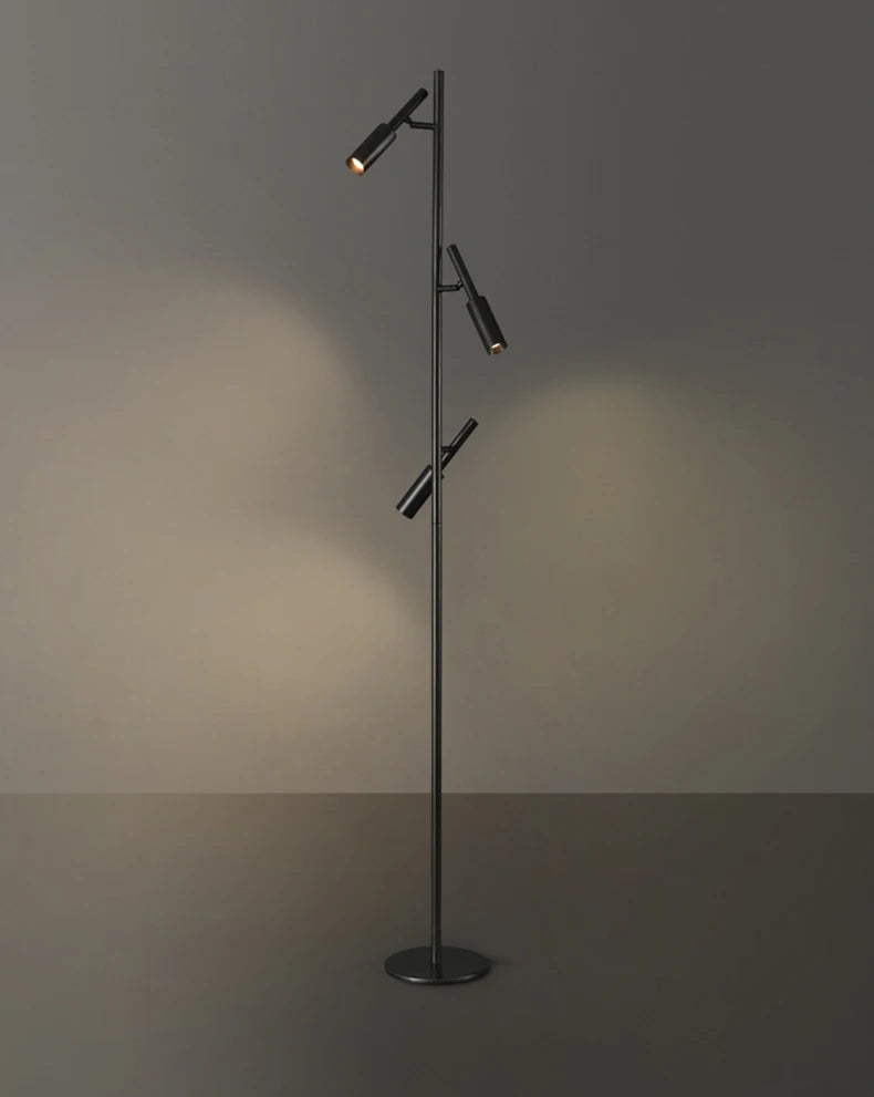 Minimalist Brass Floor Lamp