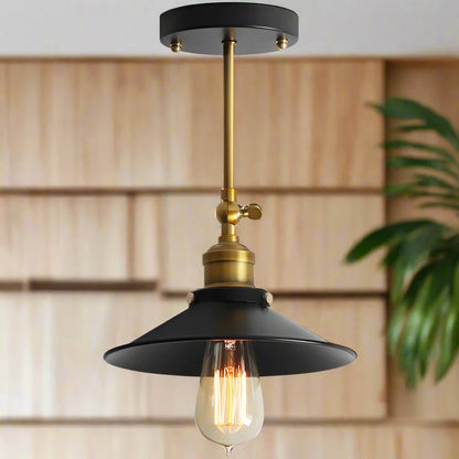 Retro Industrial Ceiling Lamp - American Style