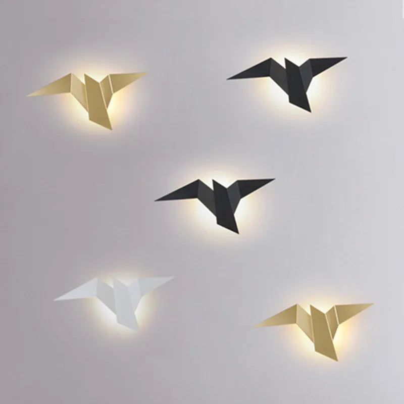 Origami Wall Lights by Nasimoto