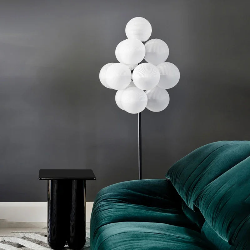 Vintage Modernism Radiance Balloon Floor Lamp by Dekoor Light