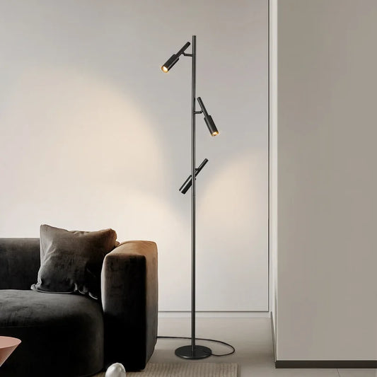 Minimalist Brass Floor Lamp