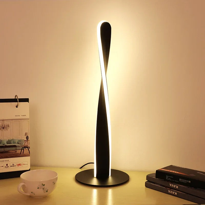 Modern Spiral Lamp