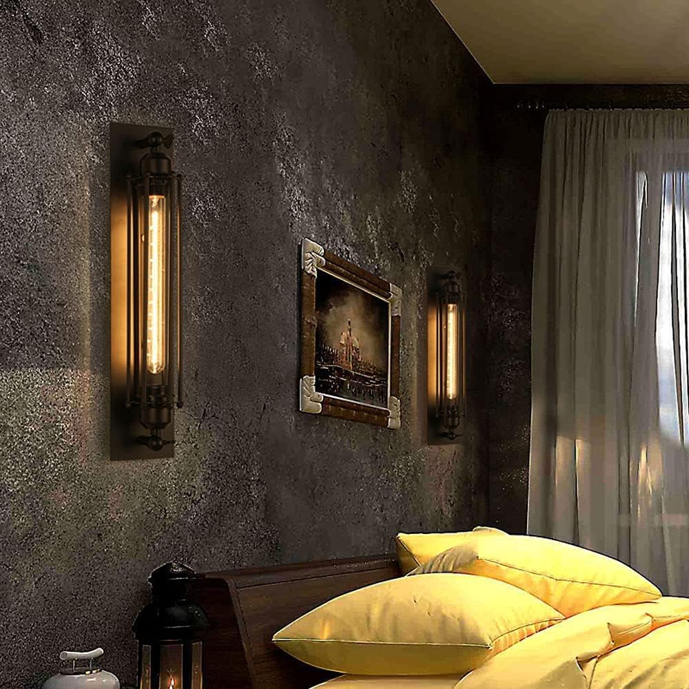 Vintage Industrial Wall Lamp - American Style