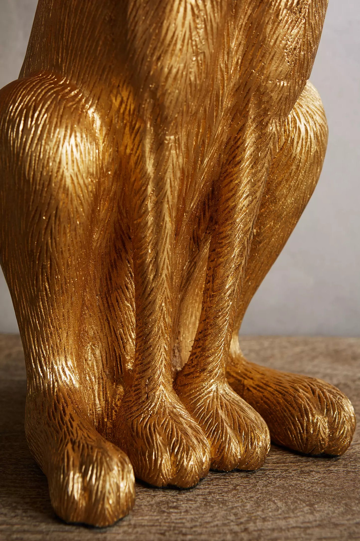 Gilded Hare Table Lamp