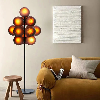 Vintage Modernism Radiance Balloon Floor Lamp by Dekoor Light