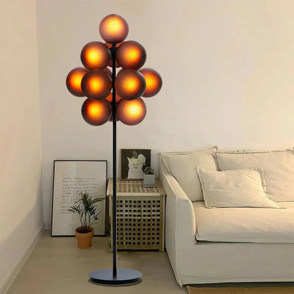 Vintage Modernism Radiance Balloon Floor Lamp by Dekoor Light