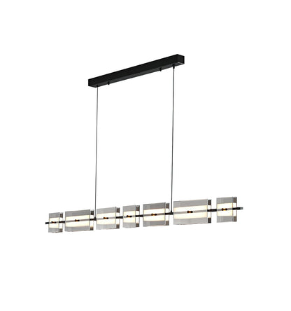 South Elm Minimalist Glass Chandelier