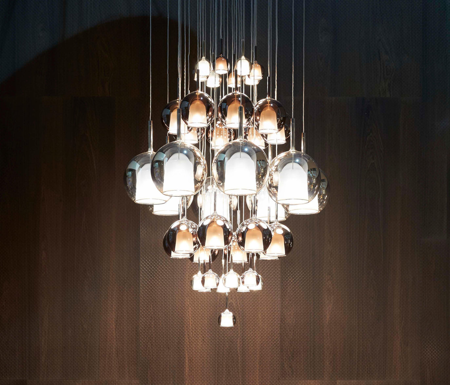 Nordic Hand Blown Glass Pendant Light