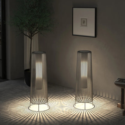 Grand Outdoor All-Weather Wicker Lamp by Orion Lighting